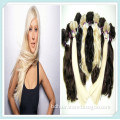 2014 human long hair extensions weaving Factory Supply Cheap New Fashion Wholesale Straight Hair golden/ brown/black color